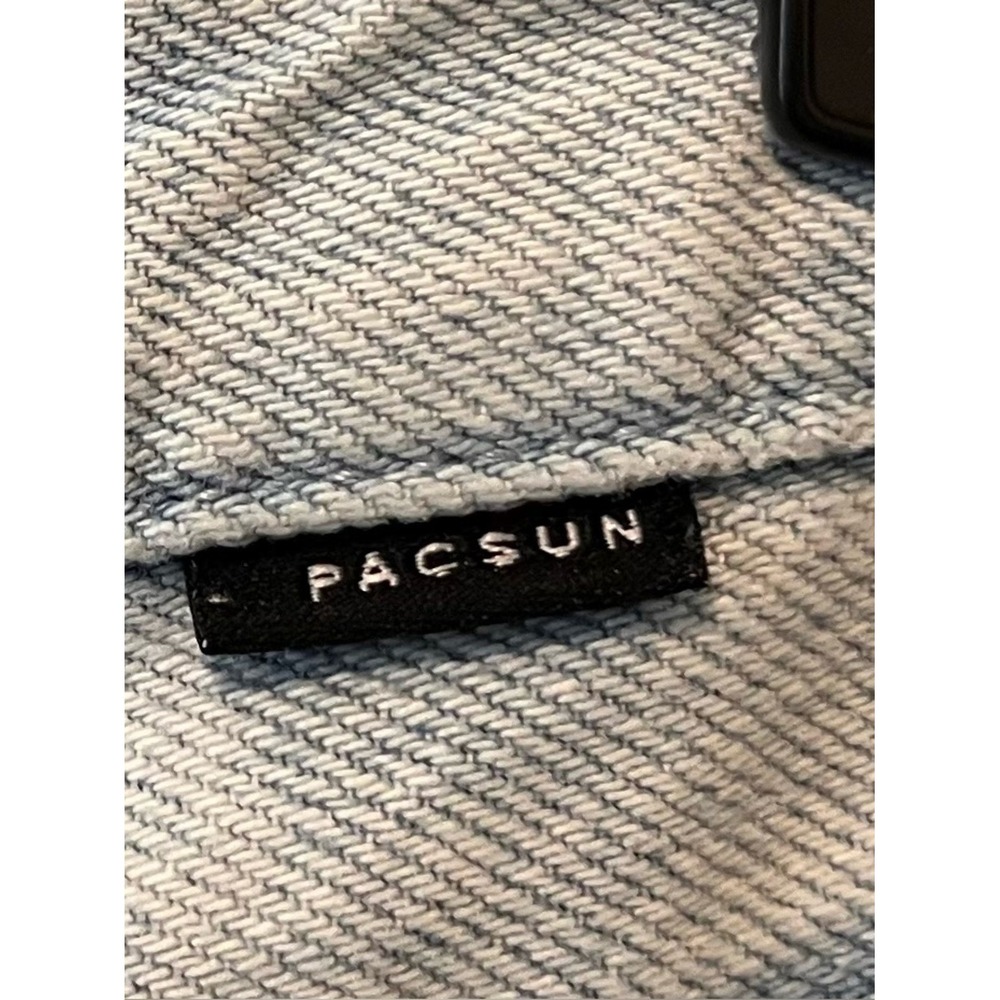 PacSun Light Wash Ripped Straight Jeans - Picture 8 of 16